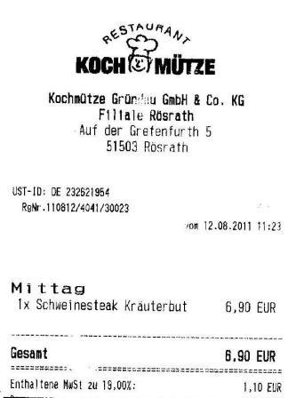 ubhj Hffner Kochmtze Restaurant